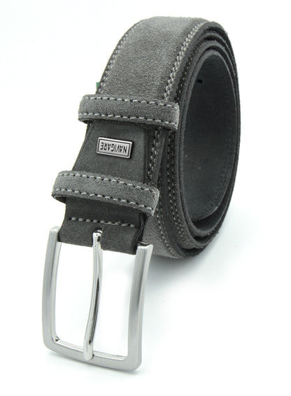 Cintura uomo in pelle scamosciata A2390/35