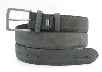 Cintura uomo in pelle scamosciata A2390/35