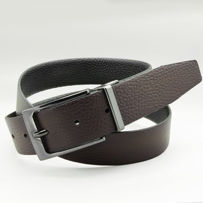 Cintura uomo in pelle reversibile A3674/35